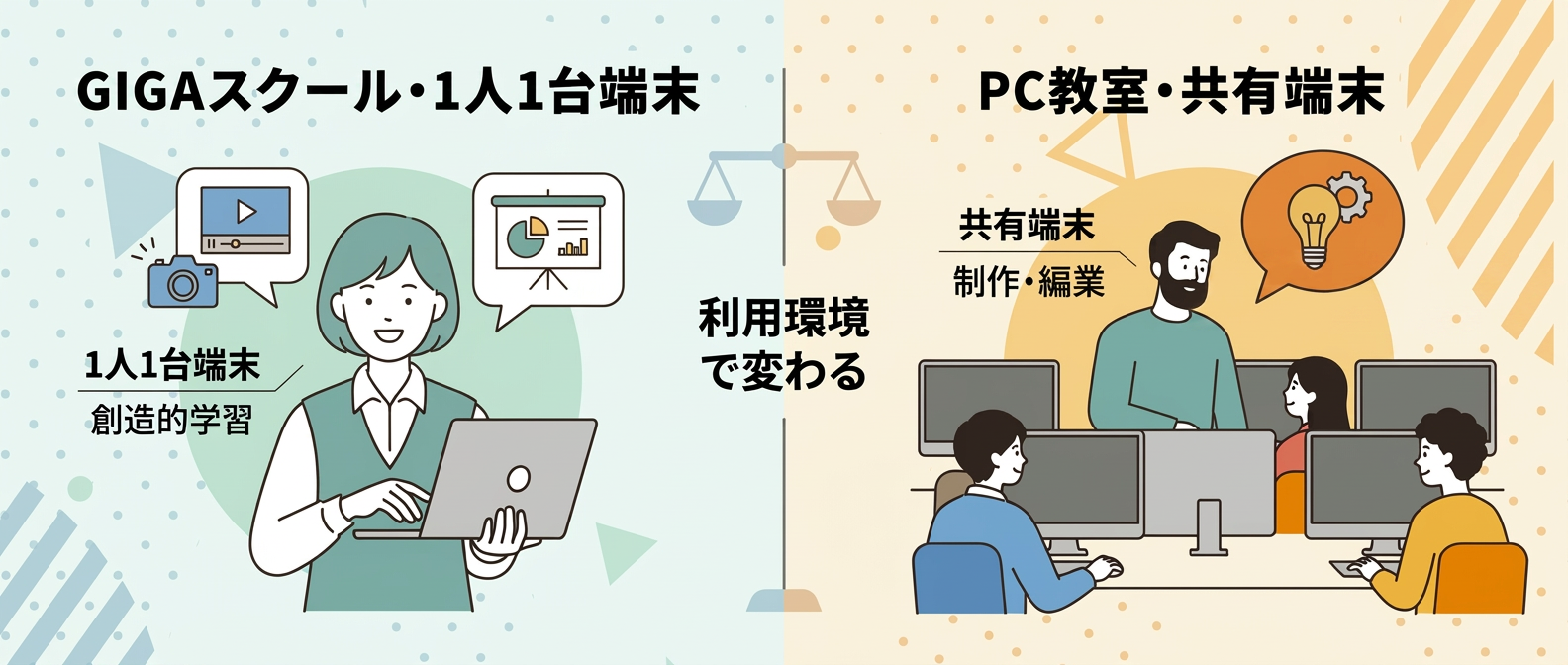 GIGAスクールとPC教室でAdobeライセンスはどう選ぶ？｜教育機関向けAdobeソリューションガイド Vol.3
